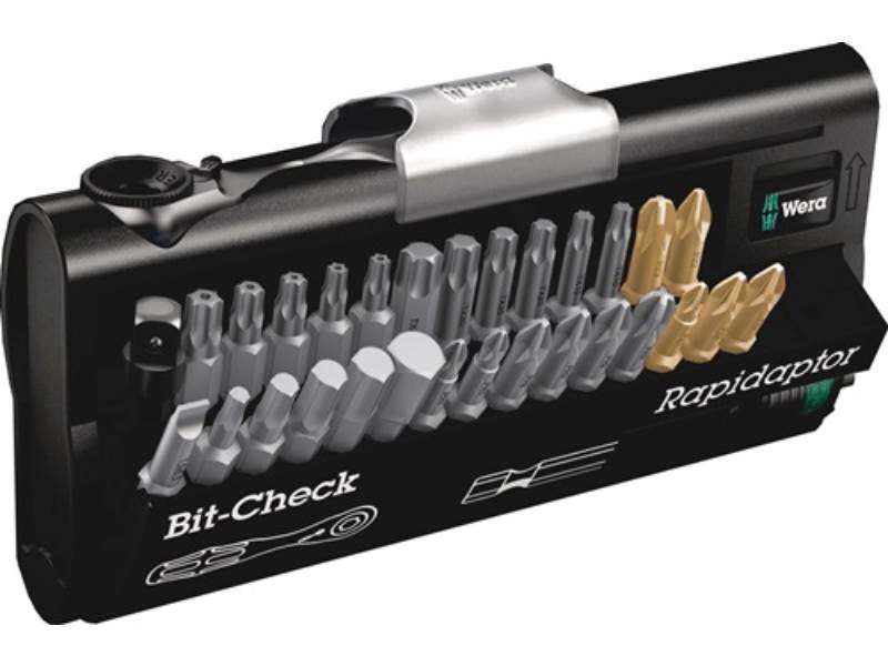 WERA 5073640001 Bitsortiment BC 30 Zyklop Mini 1 30-teilig PH/PZD/T/Schlitz/6KT.