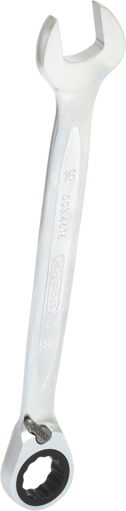 KS Tools 503.4616 GEARplus Ratschenringmaulschlüssel,umschaltbar,16mm