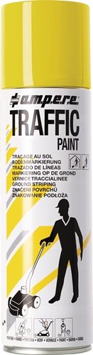AMPERE 10603 Bodenmarkierspray TRAFFIC PAINT® 500 ml gelb