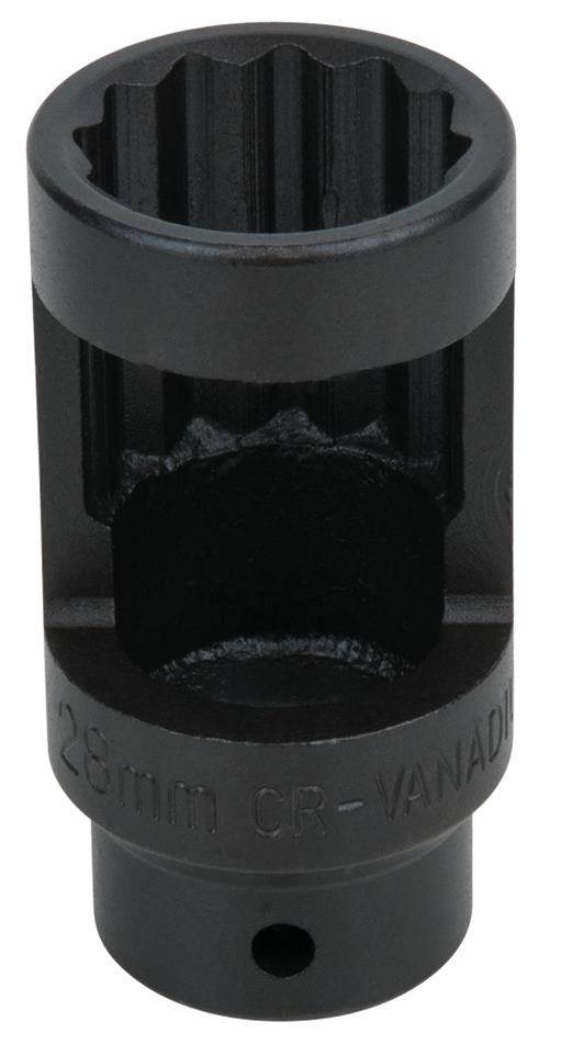 KS Tools 150.2322 1/2'' Einspritzdüsen-Stecknuss, SW 28,0mm 