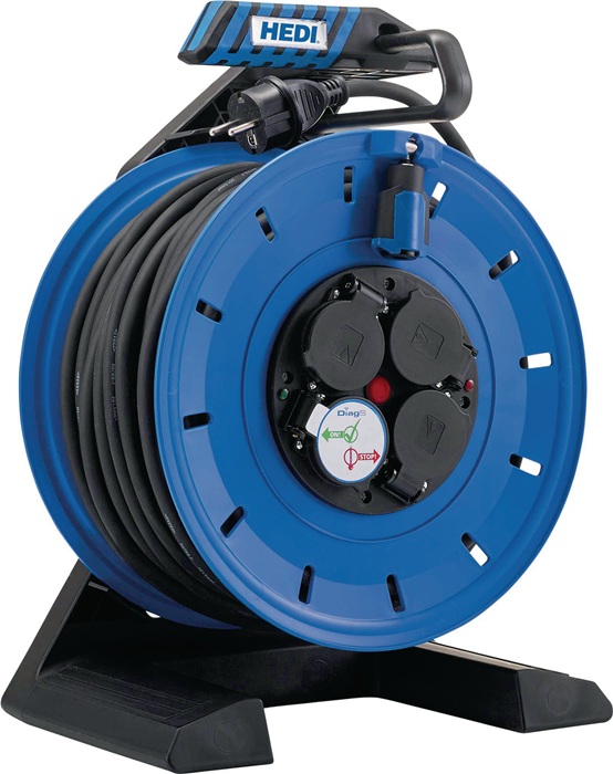 HEDI K725N2TF Kabeltrommel Generation 7 Champion 25 m H07RN-F 3 x 2,5 mm² 290 mm