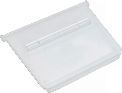 530402 Trennwand  für Regalkasten B. 120 mm PS transparent 25Stück