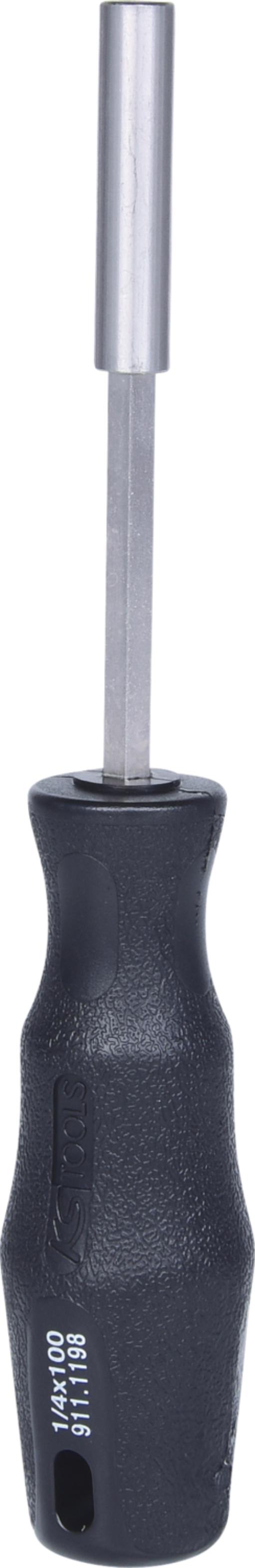 KS Tools 911.1198 1/4'' ERGOTORQUE Bit-Schraubendreher, 200mm