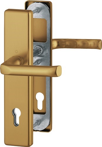 HOPPE 3671889 Schutzgarnitur London 113/2221/2210 Aluminium F4 92 mm 67-77 mm