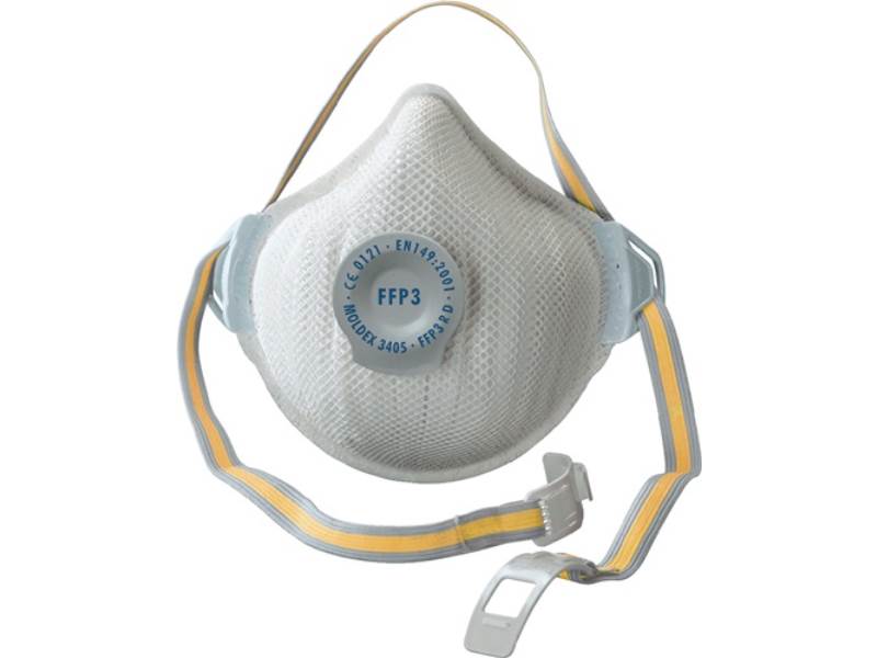 MOLDEX 340501 Atemschutzmaske AIR Plus 340501 FFP3 / V R D mit Ausatemventil