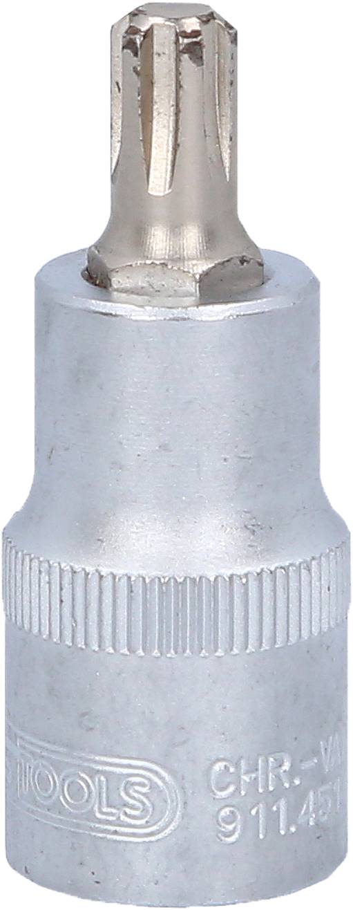KS Tools 911.4514 Bit-Stecknuss für RIBE®-Schrauben, M8, Länge 55 mm