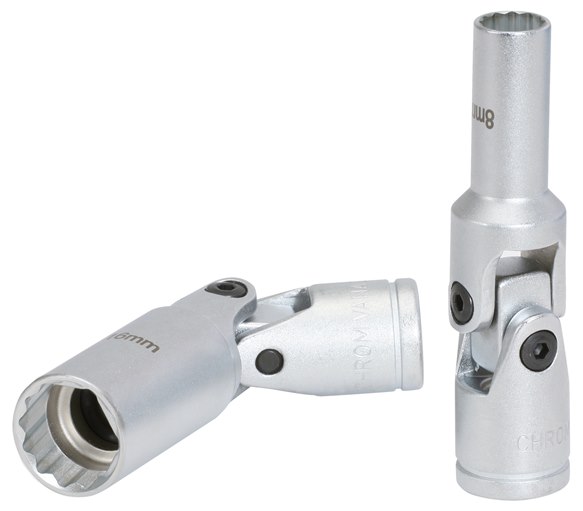 KS Tools 917.4868 3/8 12-kant-Stecknuss mit Gelenk, 3/4