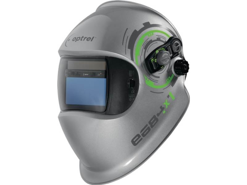 OPTREL 1006.500 Schweißerschutzhelm Optrel e684 silber 90 x 110 mm DIN 5-13