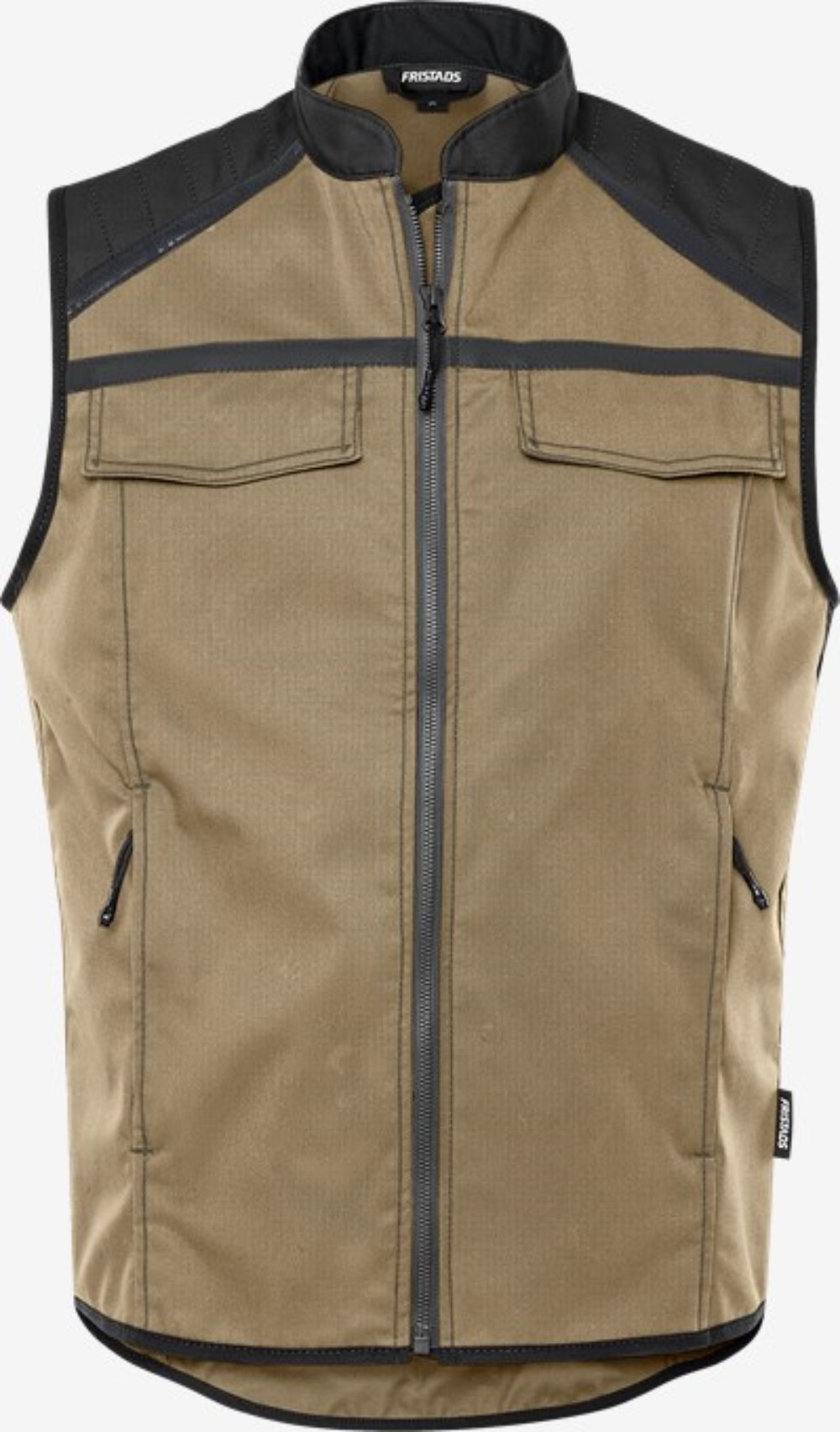 FRISTADS 300581-299 Weste 5555 STFP Gr.XL Khaki/Schwarz
