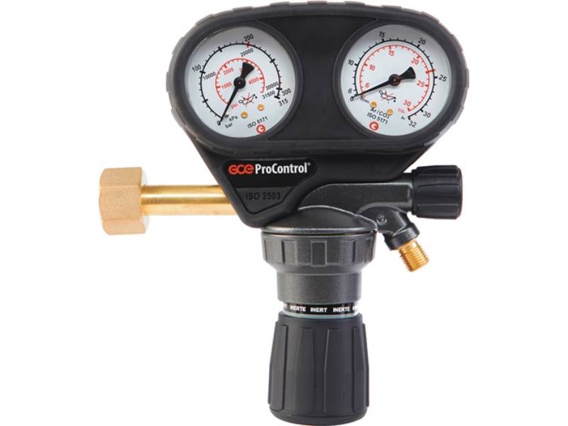 GCE RHÖNA PC0780623 Flaschendruckminderer ProControl Argon / CO2 200 bar 1-stufi