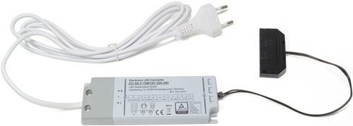 L&S 2000420 LED-Konverter  230 V 12 V 15 W 130 mm