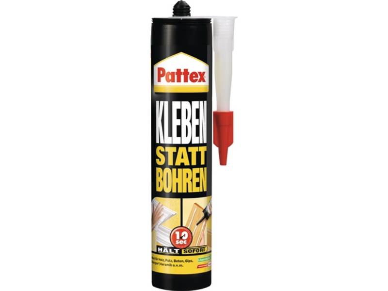 PATTEX PKB40 Montagekleber Kleben statt Bohren weiß  400 g