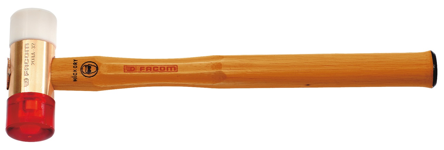 Facom 208A.40CCA Kunststoffhammer Stahlmittelstueck 40 mm