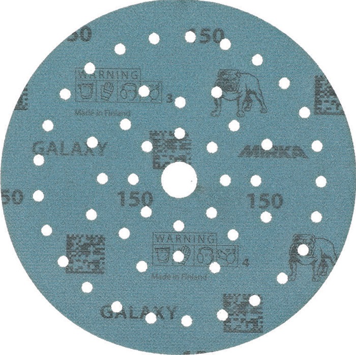 MIRKA FY6M105015 Haftschleifscheibe GALAXY Grip Multifit 150 mm Körnung 150 für