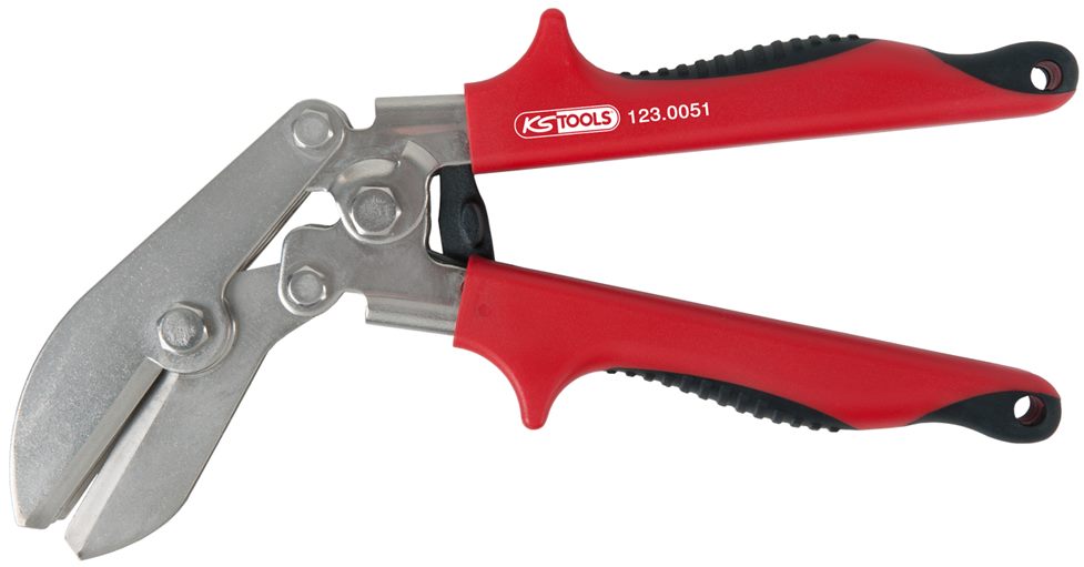 KS Tools 123.0051 Rohr-Einziehzange, abgewinkelt, 225 mm