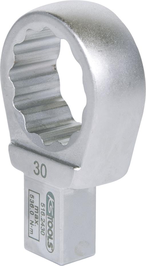 KS Tools 516.2430 14x18mm Einsteck-Ringschlüssel, 30mm