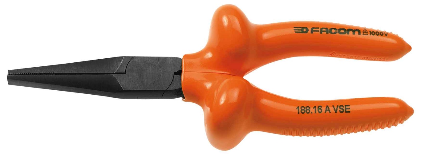 Facom 188.16AVSE Flachzange verchromt 168 mm