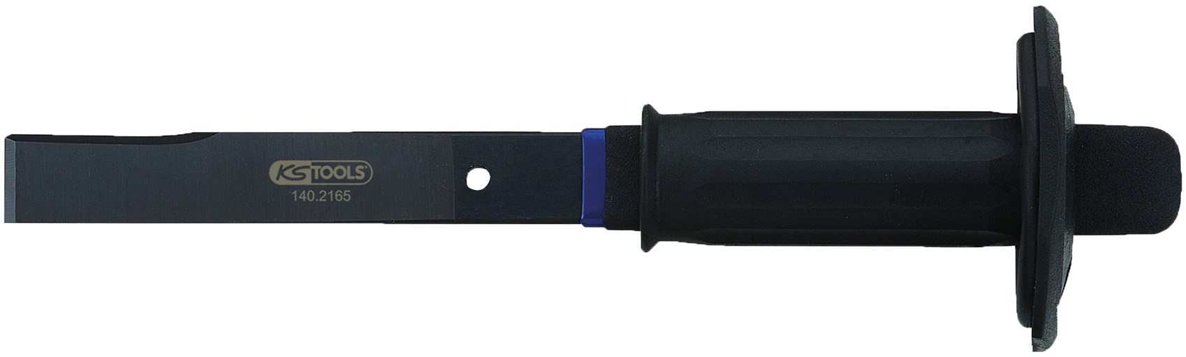 KS Tools 140.2165 Karosserie-Trennmeißel mit Handschutzgriff, 300mm