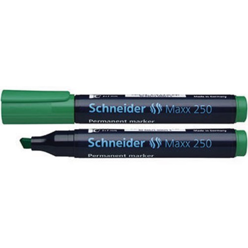 Schneider Permanentmarker Maxx 250 125004 2-7mm Keilspitze grün
