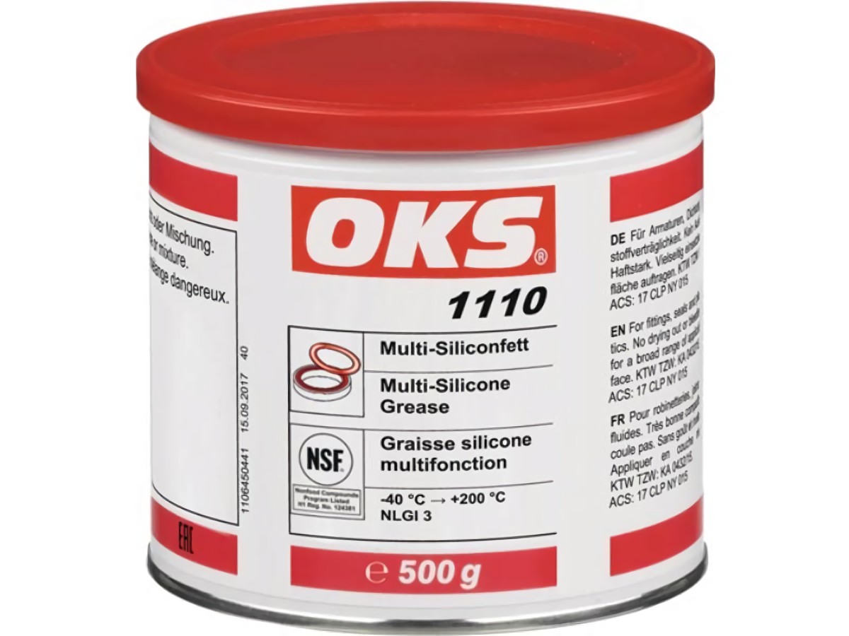 OKS 1106450441 Multisiliconfett 1110 NSF-H1 transparent 500 g