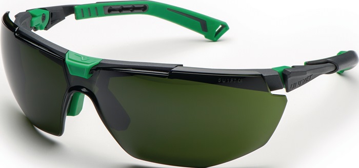 UNIVET 5X1.00.00.50 Schweißerbrille 5X1 EN166, EN169 Polycarbonat
