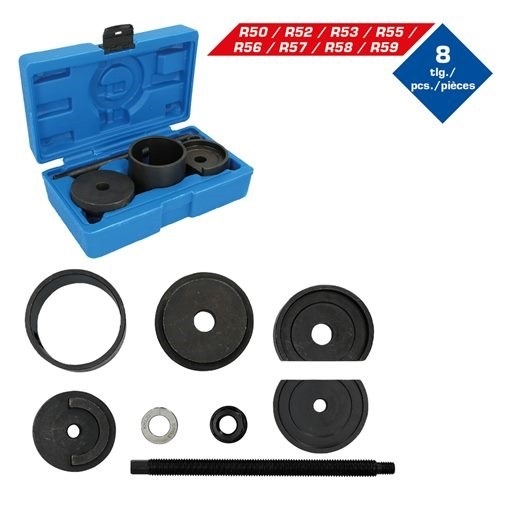 Brilliant Tools  BT671850 Silentlager-Werkzeug-Satz, für Mini, 5-tlg