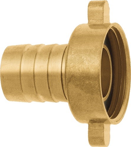 GEKA 26.2051 2/3-Schlauchverschraubung GEKA Messing Schlauchgröße 13 mm Innengew