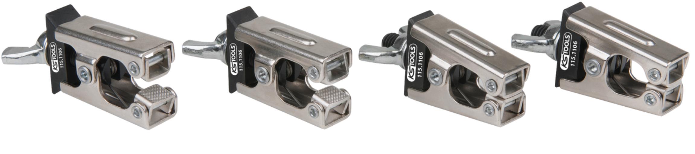 KS Tools 115.1105 Mini-Karosserieklemmen-Satz, 4-tlg.