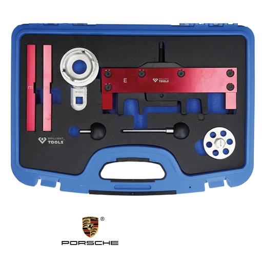 Brilliant Tools  BT594420 Motor-Einstellwerkzeug-Satz für Porsche 911, Cayman, B