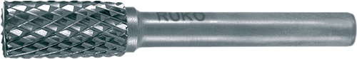 RUKO 116018 Frässtift ZYAS Ø 12 mm Kopflänge 25 mm Schaft-Ø 6 mm Hartmetall Blan
