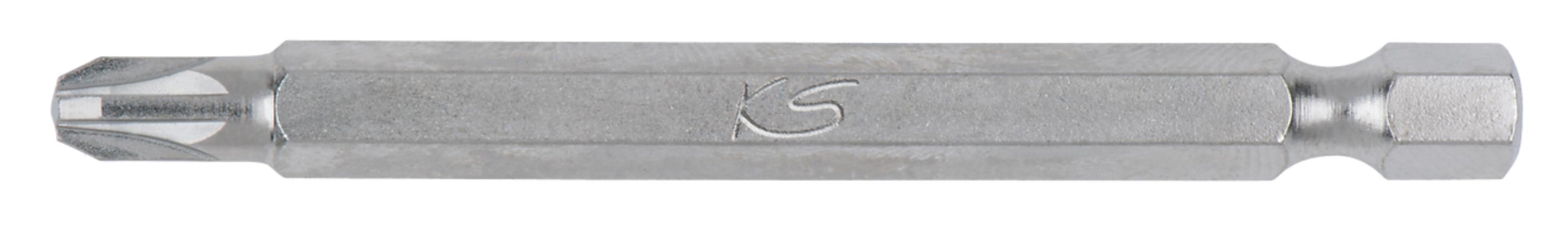 KS Tools 911.7528 1/4'' CLASSIC Bit PZ, 75mm, PZ2