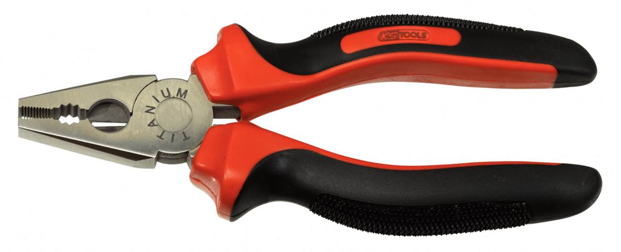 KS Tools 965.0620 TITANplus Kombinationszange, 160mm