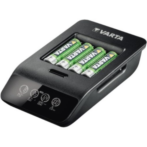 Varta Ladegerät LCD Smart Charger+ 57684101441 +4xAA 2.100mAh