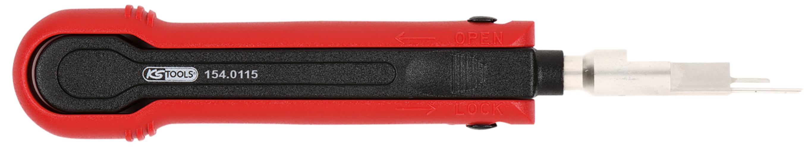 KS Tools 154.0115 Entriegelungswerkzeug für Flachstecker 1,2 mm (KOSTAL MLK), 2B