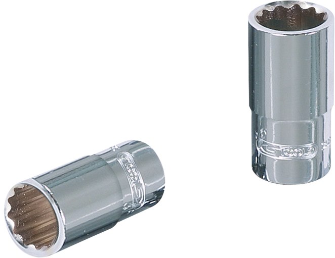 KS Tools 918.4163 1/4 CHROMEplus 12-kant-Stecknuss, 13/32
