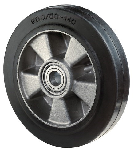 BS ROLLEN B80.100 Ersatzrad  Rad-Ø 100 mm Tragfähigkeit 150 kg Gummi schwarz Ach