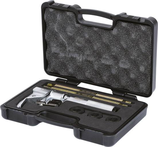 KS Tools 150.1435 Gewindestrehler-Satz, 25-140mm, 12-tlg.