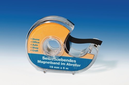 MAGNETOPLAN 15510 Magnetklebeband  Bandbreite 19 mm Bandlänge 5 m im Spender