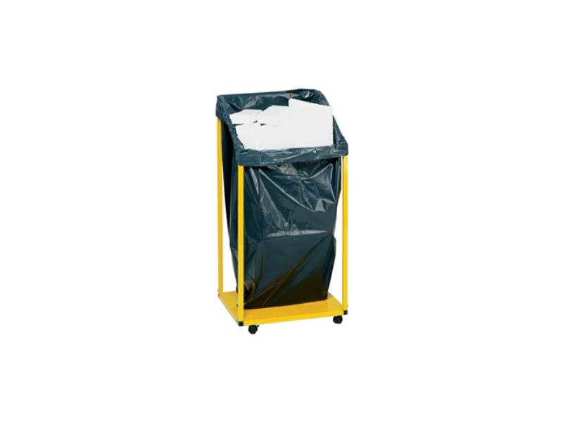 Kunststoffsack 400 l LD-PE grau 100 µm B650/550xL1600mm 50 Stück