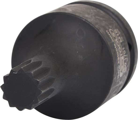 KS Tools 150.1701 3/4'' Kraft-Bit-Stecknuss für Vielzahn(XZN®)-Schrauben, kurz