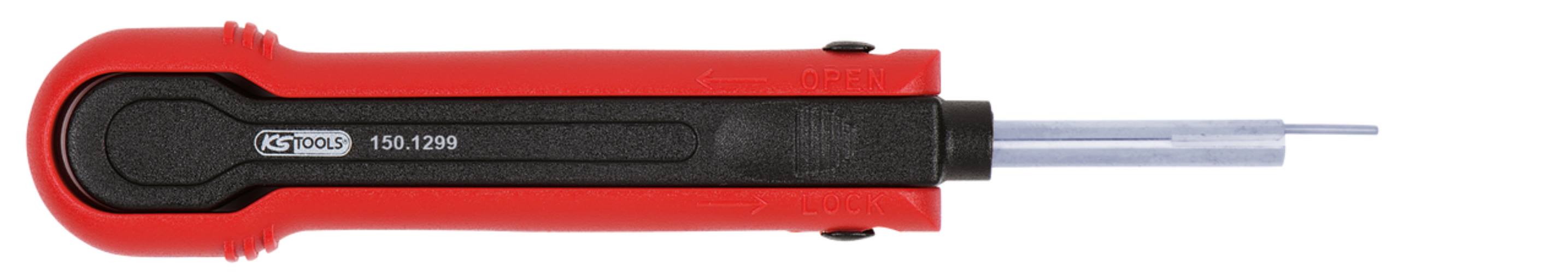 KS Tools 150.1299 Entriegelungswerkzeug für DUCON Kontakte 0,8mm