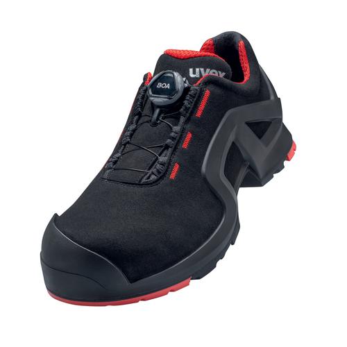 UVEX 6567246 1 support Halbschuhe S3 65672 schwarz, rot Weite 11 Größe 46