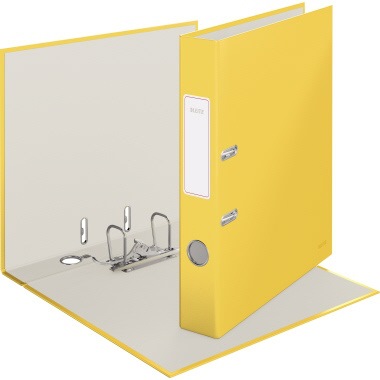 Leitz Ordner Cosy Soft Touch 10620019 A4 50mm Pappe gelb