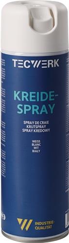 TECWERK 2000354230 Kreidespray weiß 500ml Spraydose TECWERK 2000354230