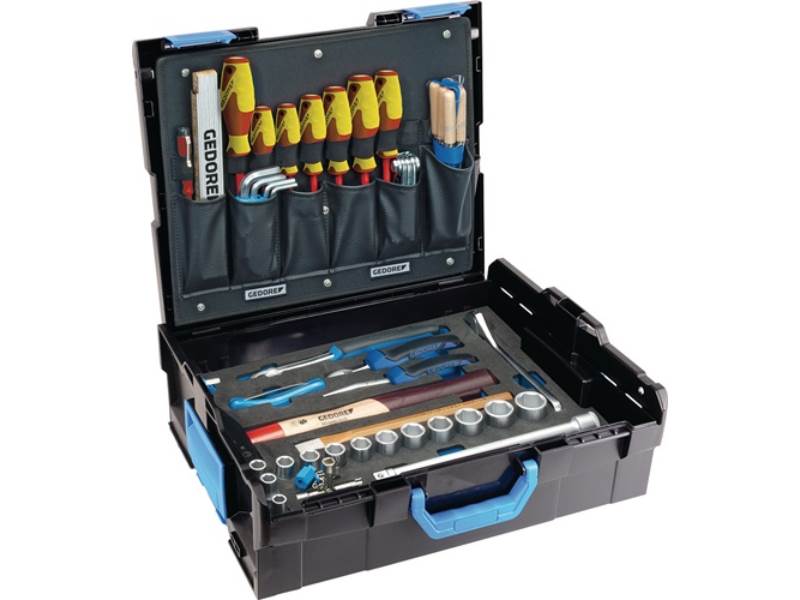 GEDORE 2658194 Werkzeugsortiment 1100-01 58-teilig allgemeines Handwerk L-Boxx