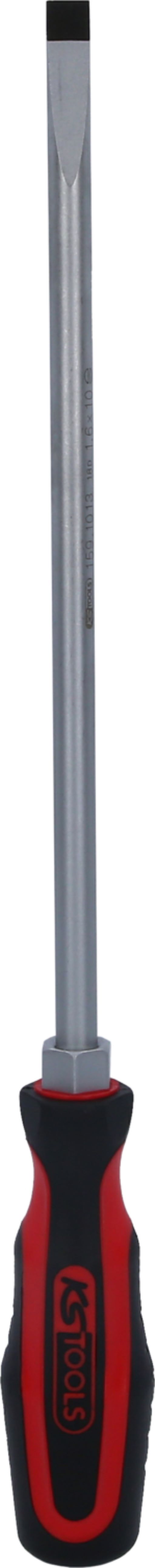 KS Tools 159.1013 ERGOTORQUEplus Schlitz-Schraubendreher, 10mm, 365mm lang