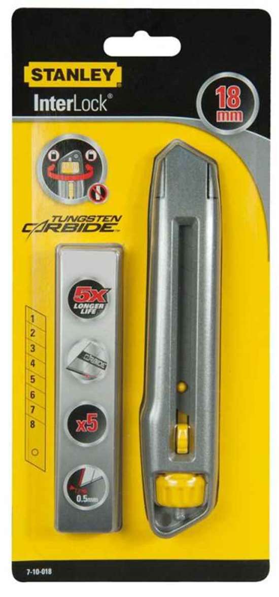 Stanley 7-10-018 Cutter Interlock 18mm Carbide-Klingen