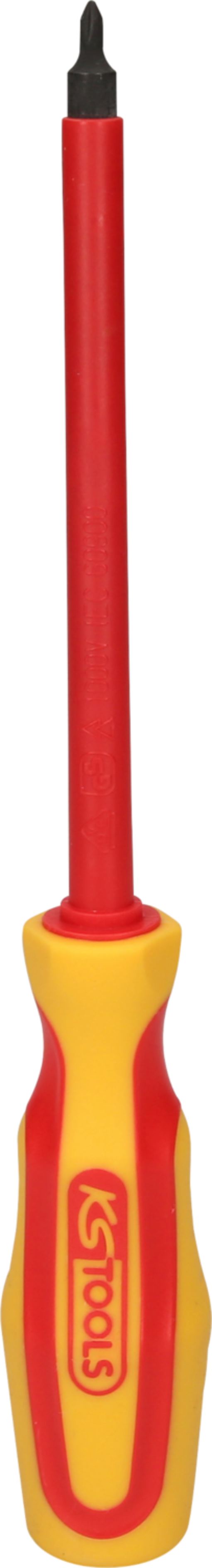 KS Tools 117.1521 ERGOTORQUE VDE PH-Schraubendreher, PH1, 265mm