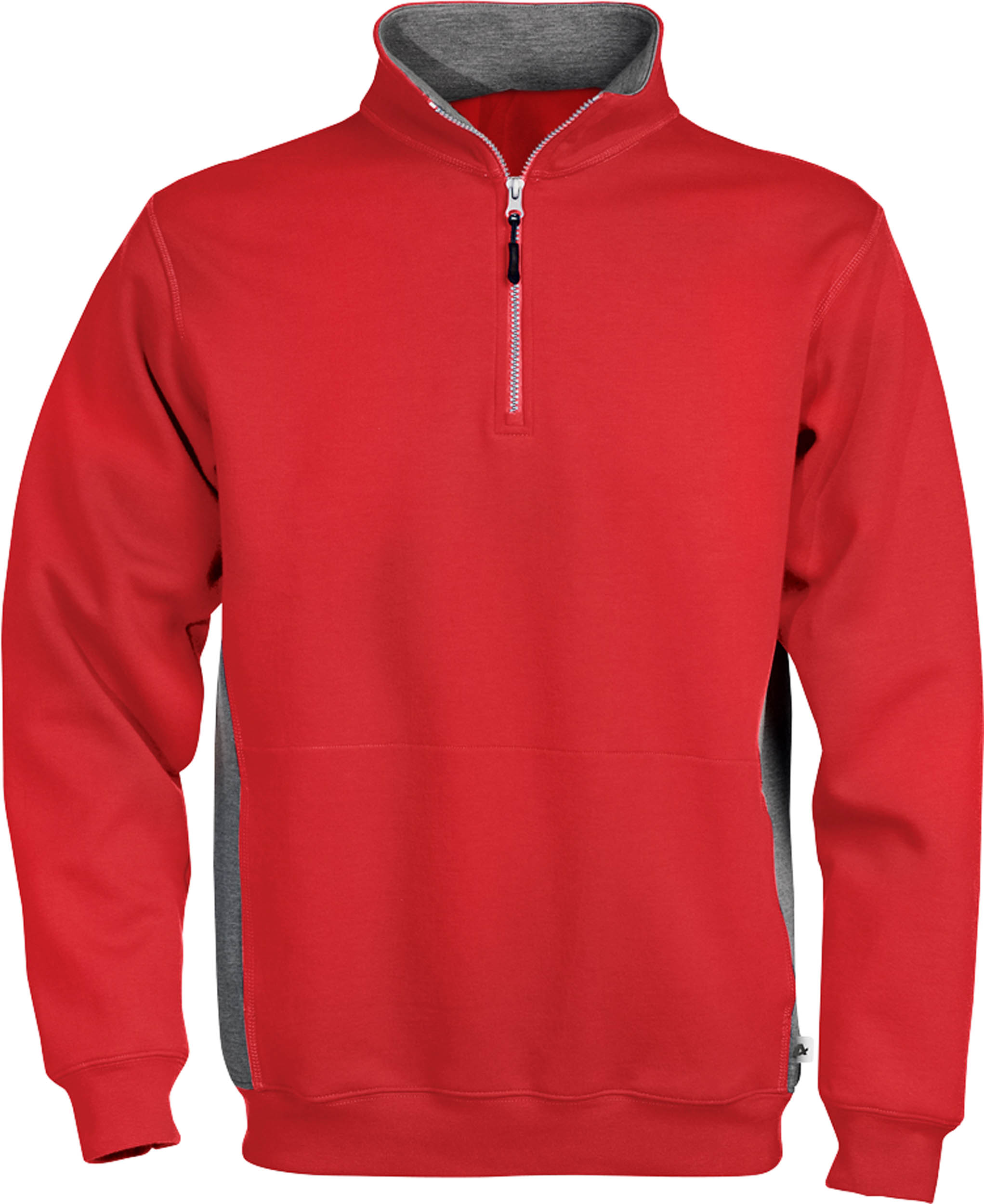 Acode 100209-331-3XL Sweatshirt mit Reißverschluss CODE 1705 Rot Sweatshirts