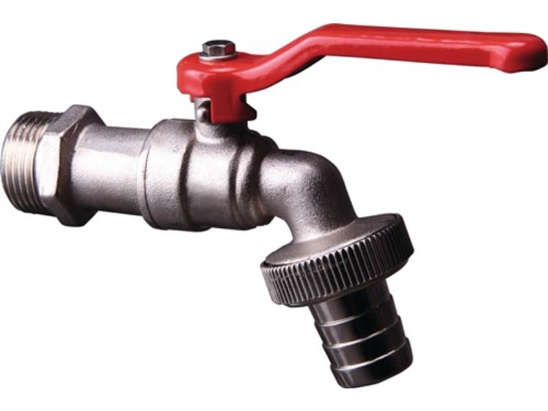 APD 16108 Kugelauslaufventil  Messing vernickelt Nenngröße 19 mm Außengewinde 3/